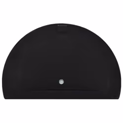 vidaXL Parasol Base Half Round Polyresin 9kg Black Patio Umbrella Stand Holder - Additional view 4