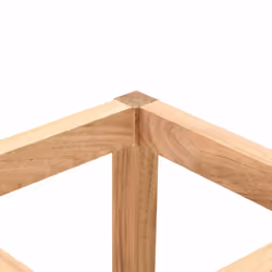 vidaXL Solid Walnut Wood Umbrella Stand 18x18x50cm Stick Storage Organiser - Additional view 2