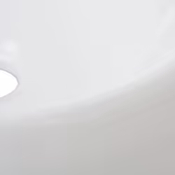 vidaXL Bathroom Basin with Mixer Tap Ceramic Round White Above Counter Sink - Additional view 2