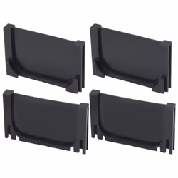 vidaXL Drainage Channels Plastic 2m with Grate Drain Liner Driveway Trench - Additional view 4