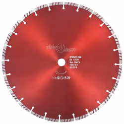 vidaXL Diamond Cutting Disc with Turbo Steel Grinder Tool Saw Blade Cutter