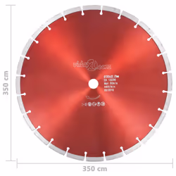 vidaXL Diamond Cutting Disc Steel Porcelain Grinder Tool Saw Blade Cutter