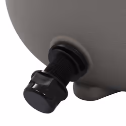 vidaXL Pool Sand Filter with 4 Position Valve Grey 350mm Hot Tub Spa Pump