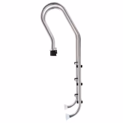 vidaXL Pool Ladder 3 Steps Stainless Steel 304 120cm Non-Slip Swimming Dock