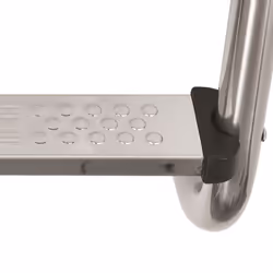 vidaXL Pool Ladder 3 Steps Stainless Steel 304 120cm Non-Slip Swimming Dock - Additional view 5