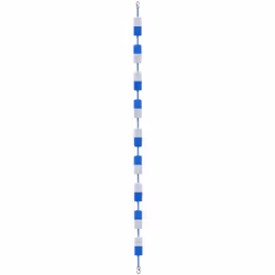 vidaXL Swimming Pool Safety Divider Rope 6m Plastic Float Hook Line Accessory