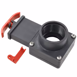 vidaXL 2x Pool Gate Valve 1.5" Water Pipe Inflation Jet Hot Tub Spa Fitting - Additional view 2
