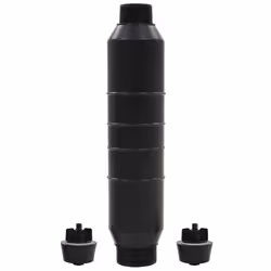 vidaXL Pool Winter Bottle with 2 Winter Plugs HDPE Anti-Freeze Protection