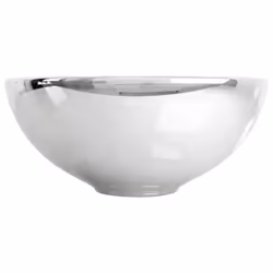vidaXL Wash Basin 32.5x14cm Ceramic Silver Bathroom Washroom Sink Bowl Unit - Additional view 4
