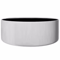 vidaXL Wash Basin 40x15 cm Ceramic Silver Bathroom Home Washroom Sinks Bow