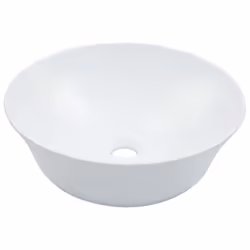 vidaXL Wash Basin 41x12.5cm Ceramic White Bathroom Washroom Wash Bowl Sink