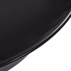vidaXL Wash Basin 41x12.5cm Ceramic Black Bathroom Washroom Wash Bowl Sink - Additional view 4