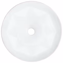vidaXL Wash Basin 36x14cm Ceramic White Bathroom Washroom Wash Bowl Sink Unit