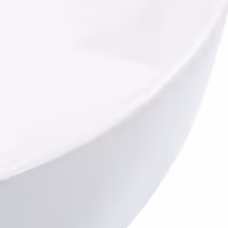 vidaXL Wash Basin 36x14cm Ceramic White Bathroom Washroom Wash Bowl Sink Unit - Additional view 4