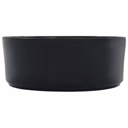 vidaXL Wash Basin 36x14cm Ceramic Black Bathroom Washroom Wash Bowl Sink Unit