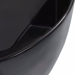 vidaXL Wash Basin 36x14cm Ceramic Black Bathroom Washroom Wash Bowl Sink Unit - Additional view 4