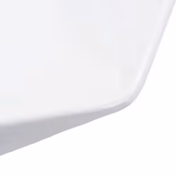 vidaXL Wash Basin 41x36.5x12cm Ceramic White Bathroom Washroom Wash Bowl Sink - Additional view 4