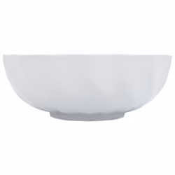 vidaXL Wash Basin 46x17cm Ceramic White Bathroom Washroom Wash Bowl Sink Unit