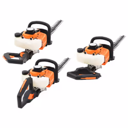 vidaXL Petrol Hedge Trimmer 722mm Orange and Black Garden Bush Shrub Cutter - Additional view 11