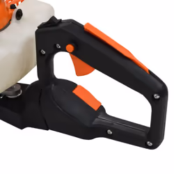 vidaXL Petrol Hedge Trimmer 722mm Orange and Black Garden Bush Shrub Cutter - Additional view 3
