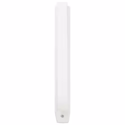 vidaXL Wall-mounted Urinal Privacy Screen Ceramic White Divider Partition