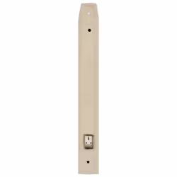 vidaXL Wall-mounted Urinal Privacy Screen Ceramic White Divider Partition - Additional view 5
