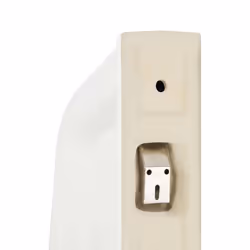 vidaXL Wall-mounted Urinal Privacy Screen Ceramic White Divider Partition - Additional view 7