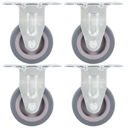 vidaXL Fixed Casters Trolley Moving Wheels Furniture Caster Trolley Caster - 1 pcs