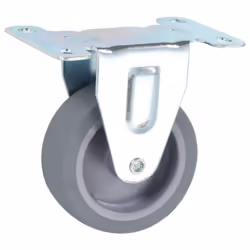 vidaXL Fixed Casters Trolley Moving Wheels Furniture Caster Trolley Caster - 1 pcs - Additional view 2