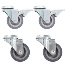 vidaXL Bolt Hole Swivel Casters Moving Wheel Trolley Caster Furniture Caster - 1 pcs