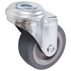 vidaXL Bolt Hole Swivel Casters Moving Wheel Trolley Caster Furniture Caster - 1 pcs - Additional view 6