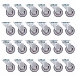 vidaXL Swivel Casters Trolley Moving Wheels Furniture Caster Trolley Caster - 1 pcs