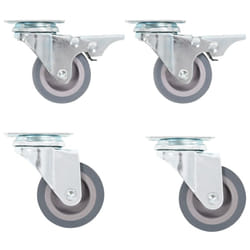 vidaXL Swivel Casters Trolley Moving Wheels Furniture Caster Trolley Caster - 1 pcs