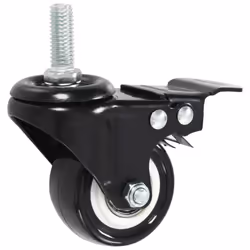 vidaXL 4x Swivel Casters with Brakes 50mm 50kg Handing Furniture Trolley Wheel
