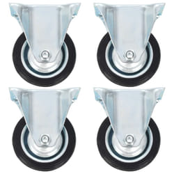 vidaXL Fixed Casters Trolley Moving Wheels Furniture Caster Trolley Caster - 1 pcs