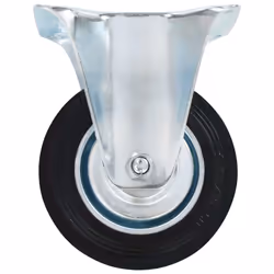 vidaXL 4x Fixed Casters 100mm Heavy Duty Wheels Trolley Furniture Handing