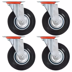vidaXL Swivel Casters Trolley Moving Wheels Furniture Caster Trolley Caster - 1 pcs