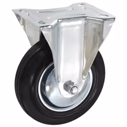 vidaXL 4x Fixed Casters 160mm Heavy Duty Wheels Trolley Furniture Handing