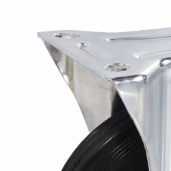 vidaXL 4x Fixed Casters 160mm Heavy Duty Wheels Trolley Furniture Handing - Additional view 4