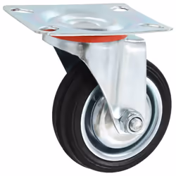 vidaXL Swivel Casters Trolley Moving Wheels Furniture Caster Trolley Caster - 4 pcs - Additional view 4