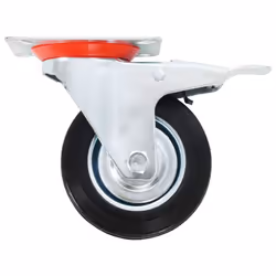 vidaXL Swivel Casters Trolley Moving Wheels Furniture Caster Trolley Caster - 1 pcs