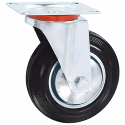 vidaXL Swivel Casters Trolley Moving Wheels Furniture Caster Trolley Caster - 1 pcs - Additional view 4