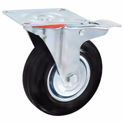 vidaXL 4x Casters 125mm Heavy Duty Wheels Trolley Furniture Handing Accessory