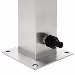 vidaXL Garden Water Column Stainless Steel Square 95cm Watering Irrigation - Additional view 6