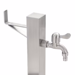 vidaXL Garden Water Column Stainless Steel Square 65cm Watering Irrigation - Additional view 5