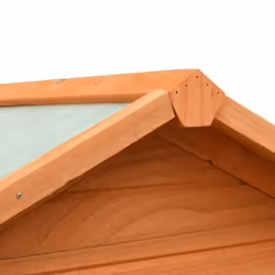 vidaXL Solid Pine & Fir Wood Bird Cage 125.5x59.5x164 cm Aviary House Habitat - Additional view 6