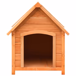vidaXL Solid Pine & Fir Wood Dog House 72x85x82cm Puppy Pet Kennel Cabin Home