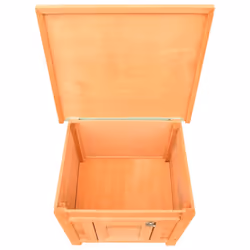 vidaXL Solid Pine & Fir Wood Cat House 50x46x43.5cm Kitten Pet Cabin Furniture - Additional view 8