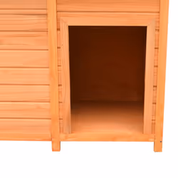 vidaXL Solid Pine & Fir Wood Dog Cage 120x77x86cm Pet Cabin Furniture Kennel - Additional view 5