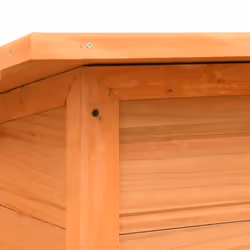 vidaXL Solid Pine & Fir Wood Dog Cage 120x77x86cm Pet Cabin Furniture Kennel - Additional view 8